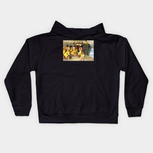 Victorian Easter Greetings Kids Hoodie